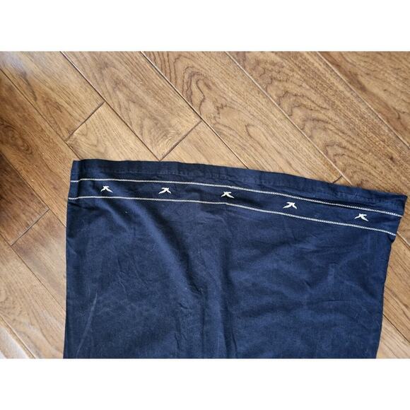 Lemon Grass Linen Blend Nautical Themed Bib Dress Women's Size 18/20 Sailboat - Picture 8 of 8